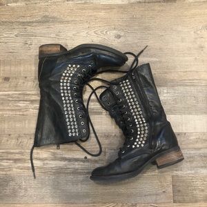 Vintage Steve Madden Studded boots
